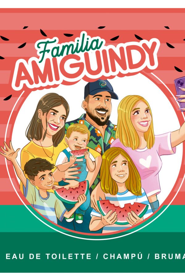 Estuche Familia Amiguindy-COLONIA+BRUMA+CHAMPÚ